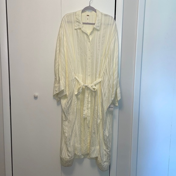 Free People Jess Dress ivory medium NWT - Picture 2 of 10